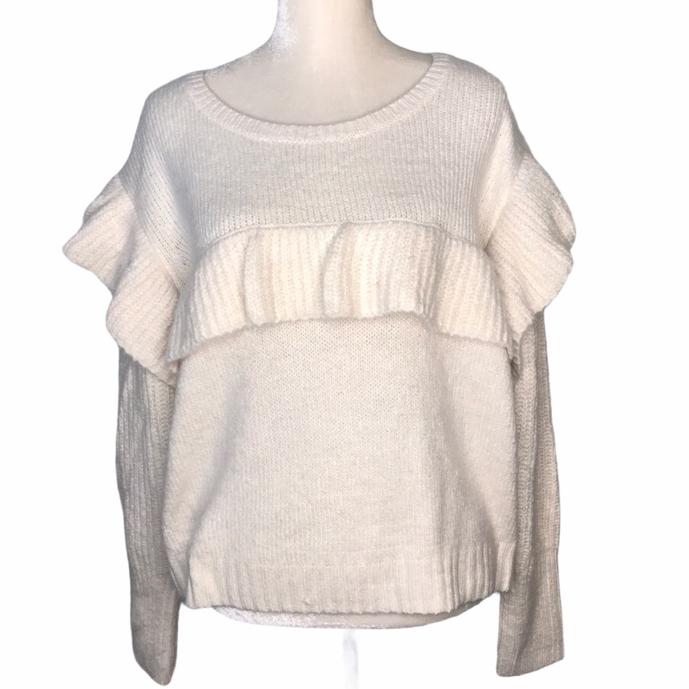 Wild Fable ruffle pullover sweater